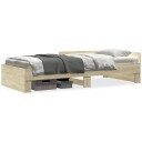  Sengeramme sonoma eik 90x200 cm konstruert tre 8721102821967