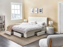 Dobbeltseng Soutrin 180x200 cm   Off white