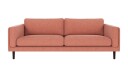 Rowico Home Braden 3 seters sofa Rød Brenda 52 Brun eikben
