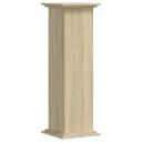  Plantestativ sonoma eik 33x33x100 cm konstruert tre