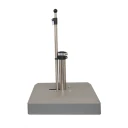 Nertes Liro Parasoll rulleunderstell Alu vario 50kg Grafitt