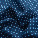 Neck Scarf Silk Blue Dots