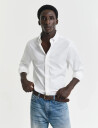 GANT Slim Pinpoint Oxford Shirt - White - XXXL