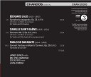 James Ehnes, BBC Philharmonic, Juanjo Mena  Lalo: Symphonie Espagnole; SaintSaens: Violin Concerto No. 3  CD