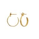 Maanesten Winona Grande Earrings Øredobber Gull