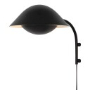 Nordlux Freya Vegglampe Sort