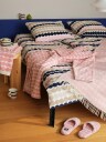 Marimekko Räsymatto Badehåndkle Rosa 70x150 cm