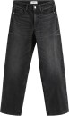 Lindex Straight Nea Cropped Jeans With Light Stretch   BLACK DENIM   44
