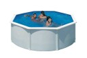Swim & Fun basic basseng rundt Ø350 x 120 cm hvit