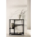 Venture Design Puno sidebord Svart 80 x 30 cm Svart