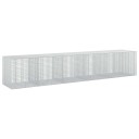 vidaXL Gabion med 3,5 mm wire og 5x2,5 cm nett 550x100x100 cm