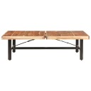 vidaXL Salongbord 142x90x42 cm heltre akasie
