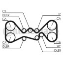 Registerrem CONTITECH CT1058