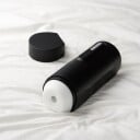 Sinful Ultimate Heating Thrusting Blowjob-maskin - Svart - Svart