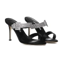 Manolo Blahnik Dame Sko Svart 38 EU,