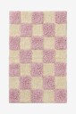 Ellos Home   Badematte Saga Check   Rosa