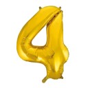 Folie Ballong Gull 86 cm - Tallet 4