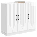 Serviesskap Høgglans hvit 89 x 34,5 x 77 cm Konstruert tre
