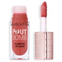 Makeup Revolution Pout Bomb Plumping Gloss Melba Warm Peach 4,6ml