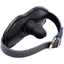 Strict Leather Penis Gag        - Svart