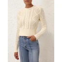 Zimmermann Dame Strikkevarer Beige L,