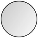 vidaXL Veggspeil 60 cm svart