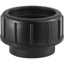 56 mm Skrutilkobling komplett svart PEH Geberit