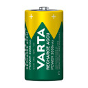 Varta 3000mAh Oppladbare C Batterier - 2-pakk
