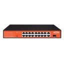 Hikvision Ds-3E0106hp-E - Switch - Ikke-Styrt - 1 X 10/100 (High Poe) + 3 X 10/100 (Poe+) + 2 X 10/100 - Stasjonær - High Poe / Poe+ (60 W) - Dc-Strøm