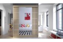 Garderobe Camino LED-belysning - Eik