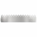 vidaXL Plenkanter 30 pcs sølv 103 x 0,05 x 22 cm Rustfritt Stål