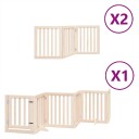 Hundeport Sammenleggbar 12 Paneler 600 cm Poppeltre 3155642