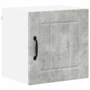  Kjøkkenskap Betonggrå 40 x 31 x 40 cm Konstruert tre
