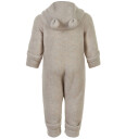 Mikk line Vårdress m. Hette Ull Melange Offwhite Mikk line 3 år 98 Vårdress Hvit