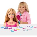 Barbie Stylinghode Med 20 Tilbehør Blondt Hår
