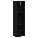  Baderom veggskap Svart Eik 20 x 14 x 70 cm Konstruert tre