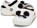 Crocs Classic Fôrede Tøfler Panda/Chalk 25-26