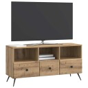  TV skap med skuff Artisan eik 102 x 34,5 x 50 cm Konstruert tre