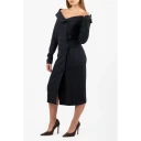 Pinko Dame Kjoler Svart L,