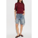Gestuz Gzdrew Polo Top   Burgundy   XS