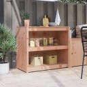  Kjøkkenskap med hylle Brun 106 x 55 x 92 cm heltre douglasgran