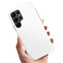 Samsung Galaxy S24 Ultra - Deksel/Mobildeksel Hvit