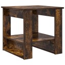  Kaffebord Røkt eik 51 x 50 x 50 cm Konstruert tre