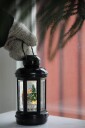 Markslöjd COSY Snurrende lykt 20 cm batteridrevet svart