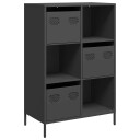  Highboard svart 68x39x103,5 cm stål 8721102931635