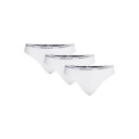 Urban Quest 3-Pack Bamboo string hvit Størrelse: S Kvinner