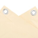 Balkongskjerm kremhvit 300x120 cm PVC