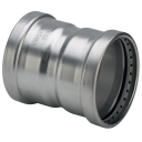 Viega Sanpress Inox 88,9 mm Muffe i Rustfritt Stål for Vann