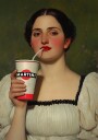 Casual Martini Poster Plakat / 30x40cm