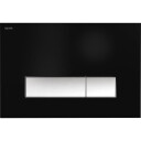 MEPAorbit betjeningsplate, 2-pakning, svart, utenpåliggende/Planum black